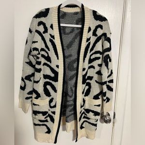 NWOT Shein Cream Cardigan